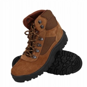 Bocanci impermeabili din piele OAK Camel - Img 3