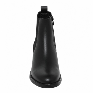 Botine din piele naturala FIORELLA Black - Img 2