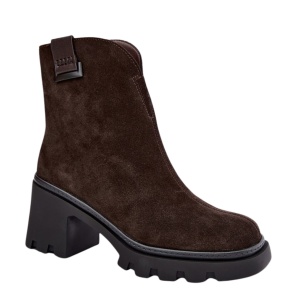 Botine din piele naturala MONSERRAT Brown
