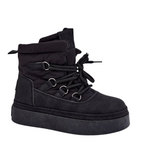 Cizme matlasate imblanite PAZ Black