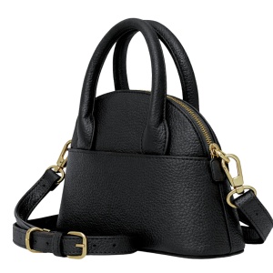 Geanta din piele naturala AGATA Black - Img 2