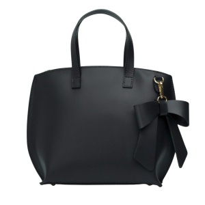 Geanta din piele naturala CARMEN Black