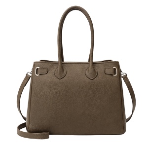 Geanta din piele naturala FLEUR Taupe - Img 3
