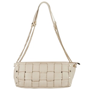 Geanta din piele naturala LILIA Beige