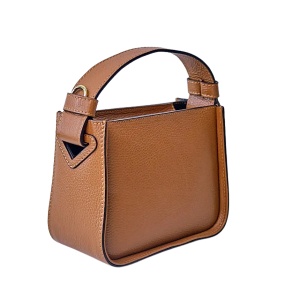 Geanta din piele naturala ROSIA Camel - Img 2