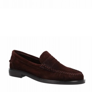 Pantofi din piele naturala ARIA Brown