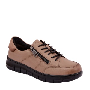 Pantofi din piele naturala SERENA Beige