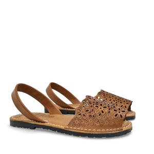 Sandale din piele AVARCA AUSTRAL Brown