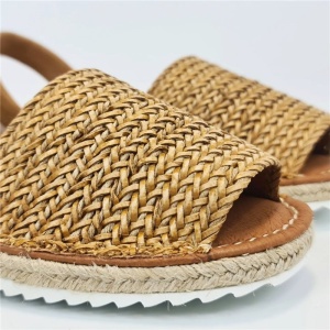 Sandale din piele intoarsa, AVARCA RUSTIC Beige - Img 5
