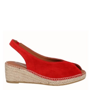Sandale din piele naturala CLEO Red