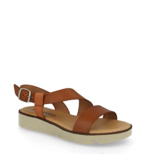 Sandale din piele naturala DANA Camel