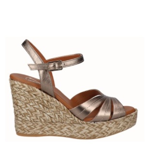 Sandale din piele naturala DUMA Bronce