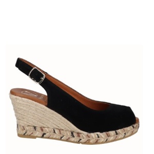 Sandale din piele naturala FIONA Black