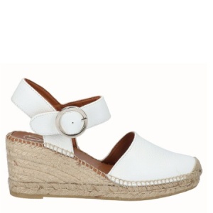 Sandale din piele naturala MARS White