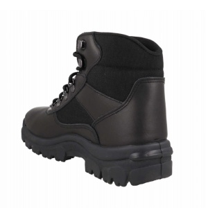 Bocanci impermeabili din piele OAK Black - Img 4