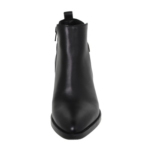 Botine din piele naturala SERENA Black - Img 4