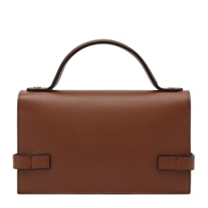 Geanta din piele naturala IVY Brown - Img 2