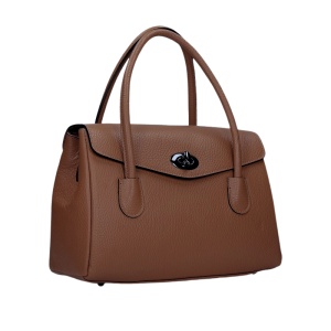 Geanta din piele naturala NOELA Brown - Img 2
