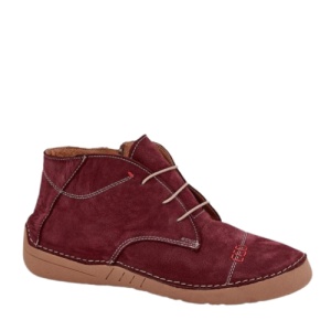 Ghete din piele naturala MAYLA Burgundy