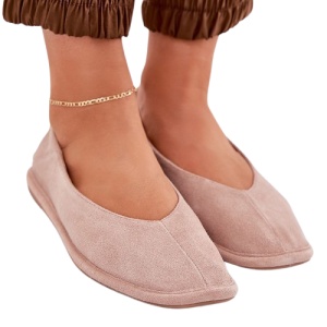 Pantofi din piele naturala STAR Rose - Img 3