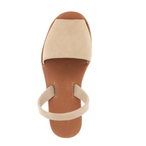 Sandale din piele MINORQUINES Platja PLATFORM Taupe - Img 2