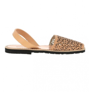 Sandale din piele naturala MINORQUINES Laser Natural - Img 4