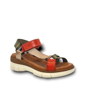 Sandale din piele naturala TIJUANA KHAKI