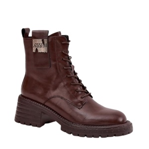 Bocanci din piele naturala VIKON Brown