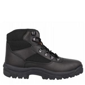 Bocanci impermeabili din piele OAK Black