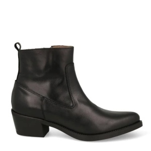Botine din piele naturala ARIZONA Black