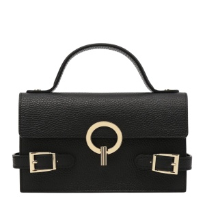 Geanta din piele naturala IVY Black