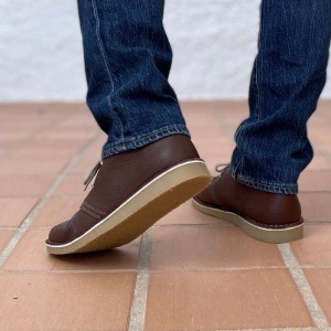 Ghete din piele nappa DOVER Choco - Img 2