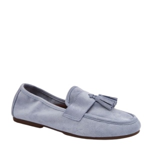 Mocasini din piele ecologica MARTA Bleu