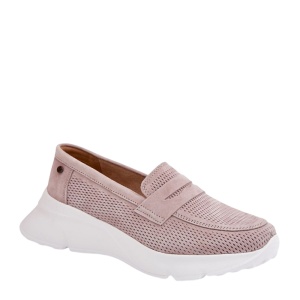 Pantofi din piele naturala ALEJANDRA Beige