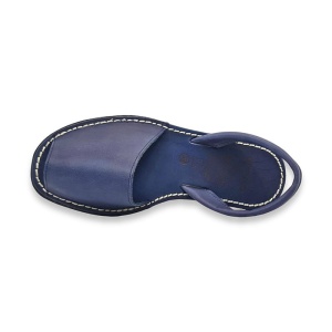 Sandale din piele naturala, AVARCA COLOUR POP Blue - Img 4