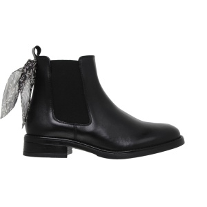 Botine din piele naturala FIORELLA Black - Img 3