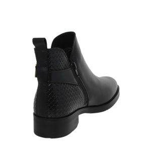 Botine din piele naturala TATIANA Black - Img 3