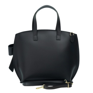 Geanta din piele naturala CARMEN Black - Img 2