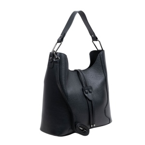 Geanta din piele naturala RENATA Black - Img 2