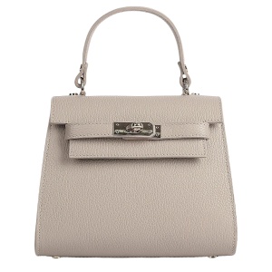 Geanta din piele naturala VENERA Beige