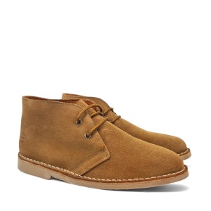 Ghete din piele intoarsa DIGO Camel