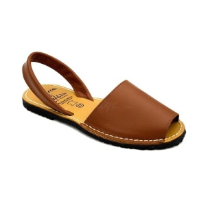 Sandale din piele AVARCA CLASIC Camel