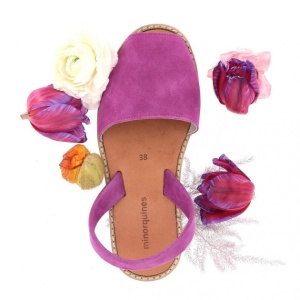 Sandale din piele MINORQUINES NUBUCK Benedetto - Img 3