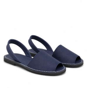 Sandale din piele naturala, AVARCA COLOUR POP Blue