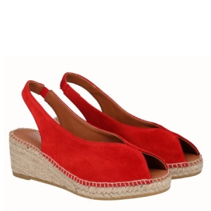 Sandale din piele naturala CLEO Red - Img 2