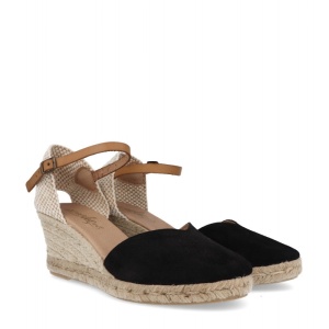 Sandale din piele naturala FEDERICA Black
