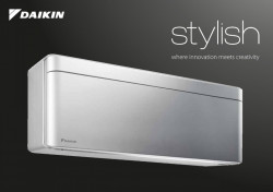 Promo Unitate Interioara pentru Aparat de aer conditionat Daikin Stylish Bluevolution FTXA25BS-RXA25A Inverter 9000 BTU Silver