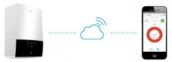 Conexiune WI-FI Centrala cu condensare Daikin 35 kW D2CND035A1A, Incalzire si Apa calda instant