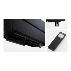 UNITATE INTERIOARA SI TELECOMANDA PENTRU APARAT DE AER CONDITIONAT INVERTER, MITSUBISHI ELECTRIC SERIA LN, BLACK 9000 BTU, R32