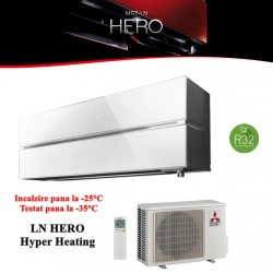Promo pentru Aparat de Aer Conditionat cu inverter Mitsubishi Electric  SERIA LN, WHITE 12000 BTU, R32